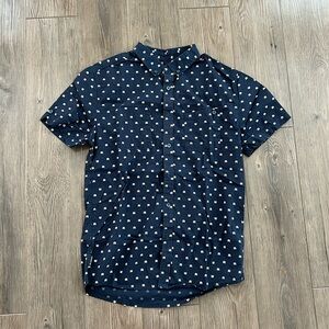 Billabong | Men’s navy button down short sleeve shirt